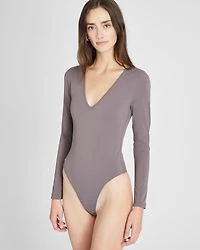 Long Sleeve V-Neck Bodysuit