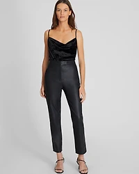 Crushed Velvet Cowl Neck Cami