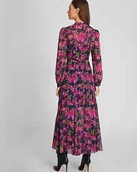 Floral Print Maxi Dress