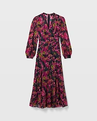Floral Print Maxi Dress