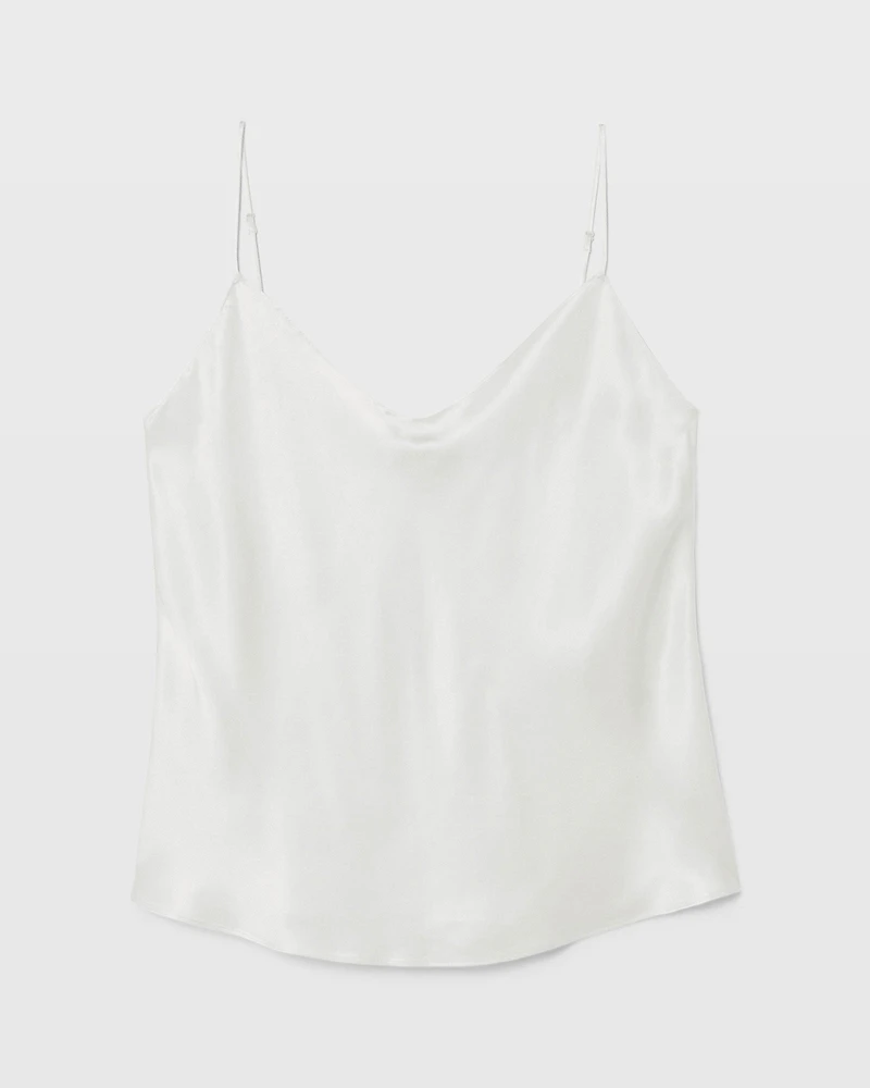 Silk Charmeuse Cami
