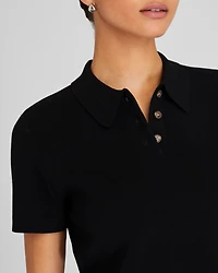 Polo Collar Sweater Tee