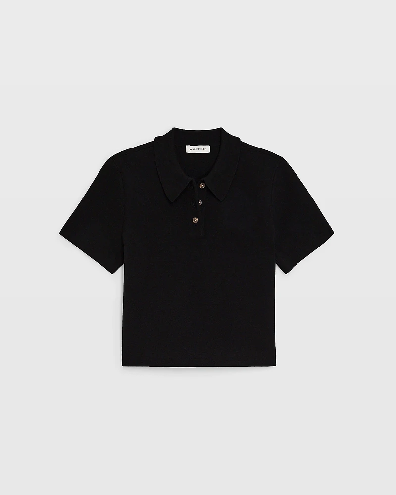 Polo Collar Sweater Tee