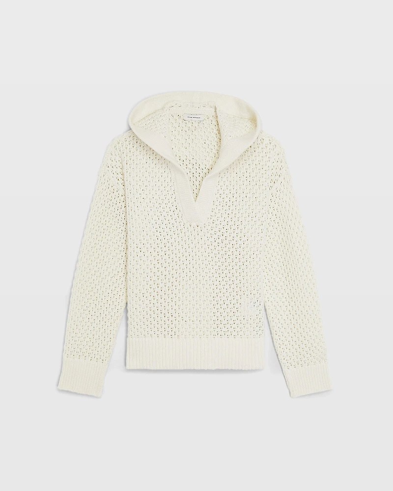 Mesh Stitch Hoodie