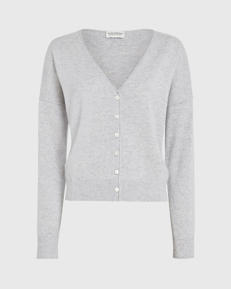 Cashmere V-Neck Cardigan