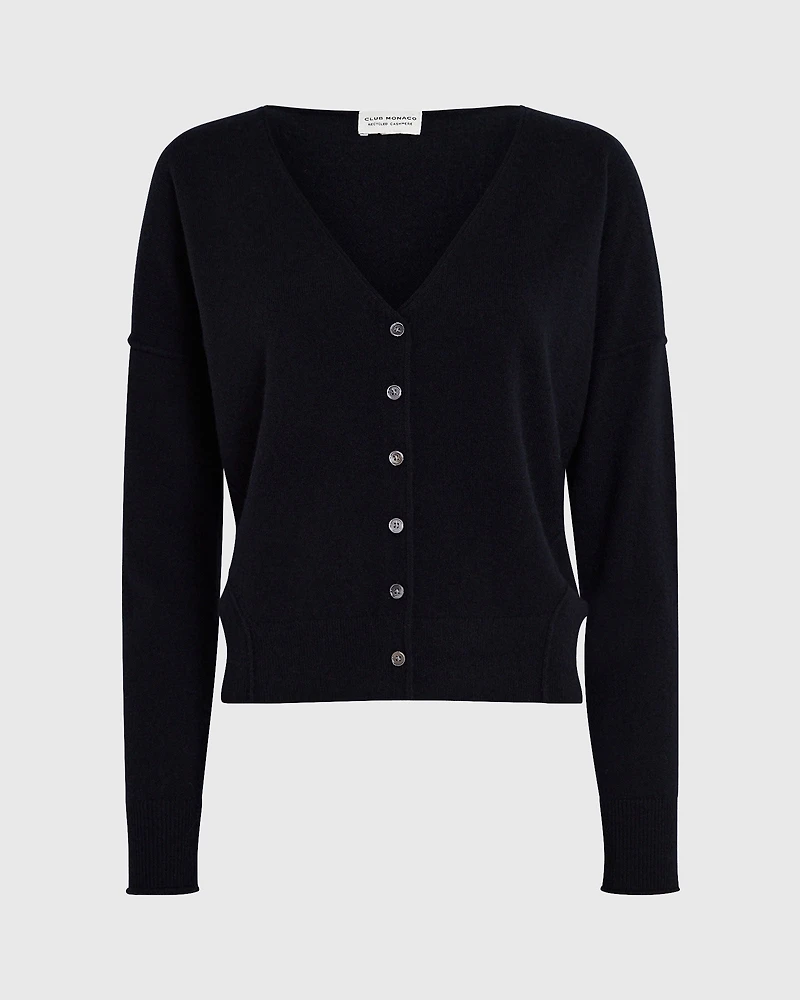 Cashmere V-Neck Cardigan