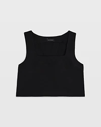 Linen Blend Shell Top