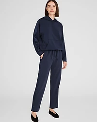 Satin Stripe Hoodie