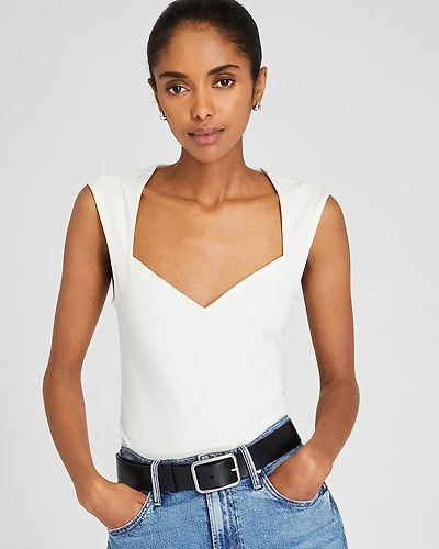 Sculpted Knit Top