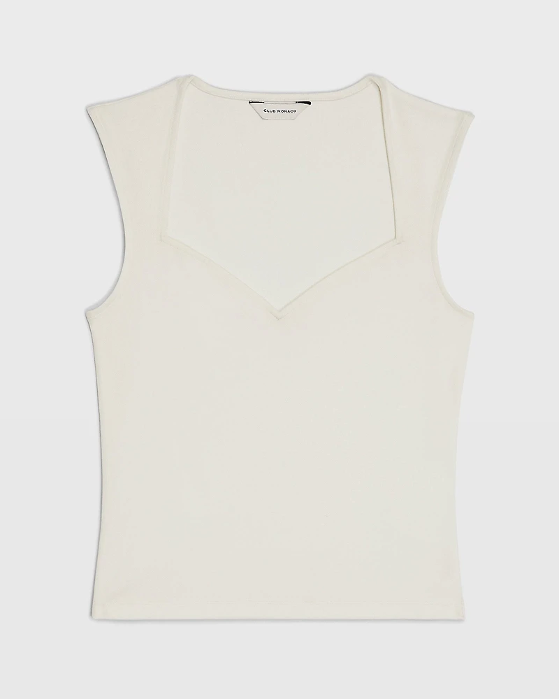 Sculpted Knit Top