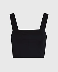 Cropped Knit Tank