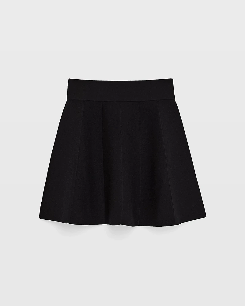 Milano Knit Mini Skirt