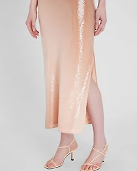 Sequin Maxi Slip Dress