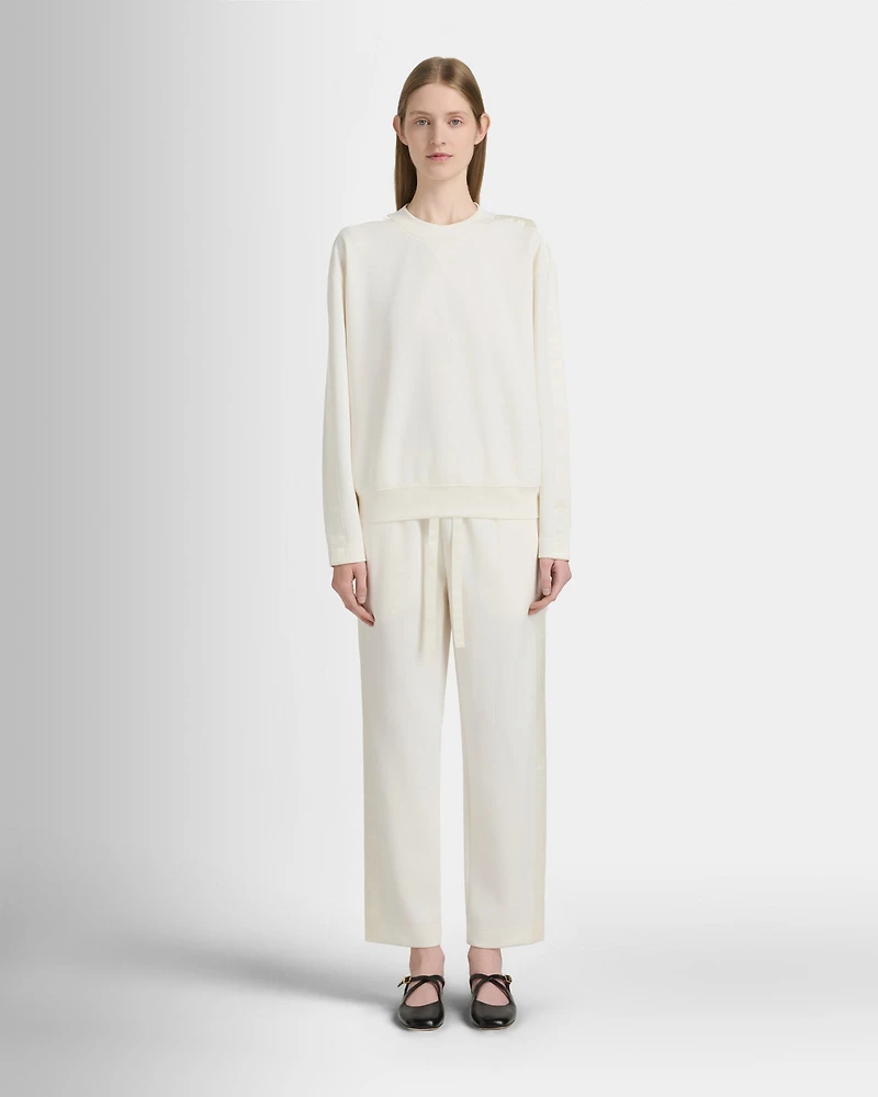 Satin Stripe Sweatpant