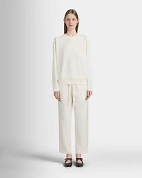 Satin Stripe Sweatpant