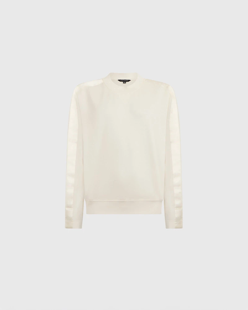 Satin Stripe Sweatpant