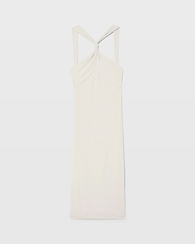 Variegated Rib Knit Dress