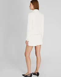 Textured Pintuck Short