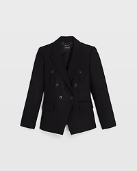 Classic Cutaway Double Breasted Blazer