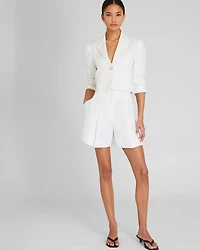 Pleated Midi Short