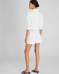 Pleated Midi Short