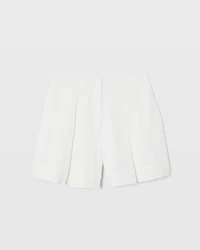 Pleated Midi Short