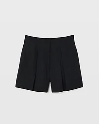 Pleated Midi Short