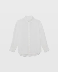 Relaxed Linen Button-Down Shirt