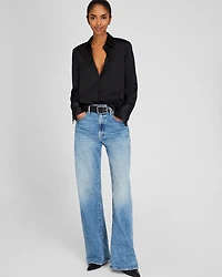 Helek Stretch Silk Charmeuse Shirt