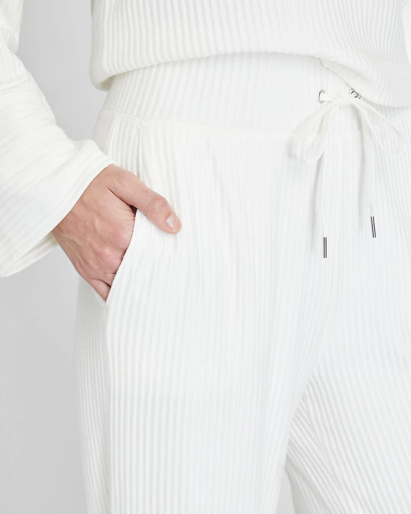 Plush Ribbed Lounge Pant