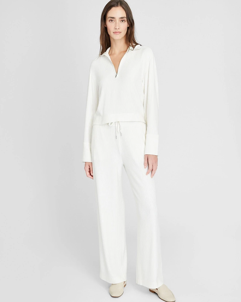Plush Ribbed Lounge Pant