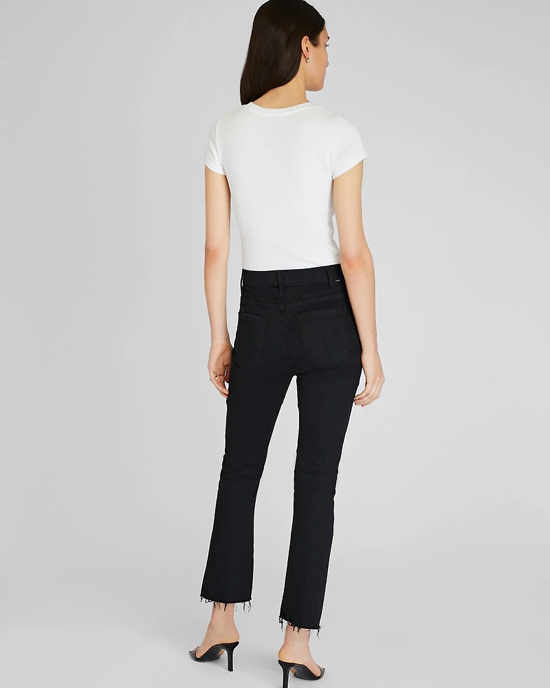 MOTHER The Hustler Ankle Fray Jeans