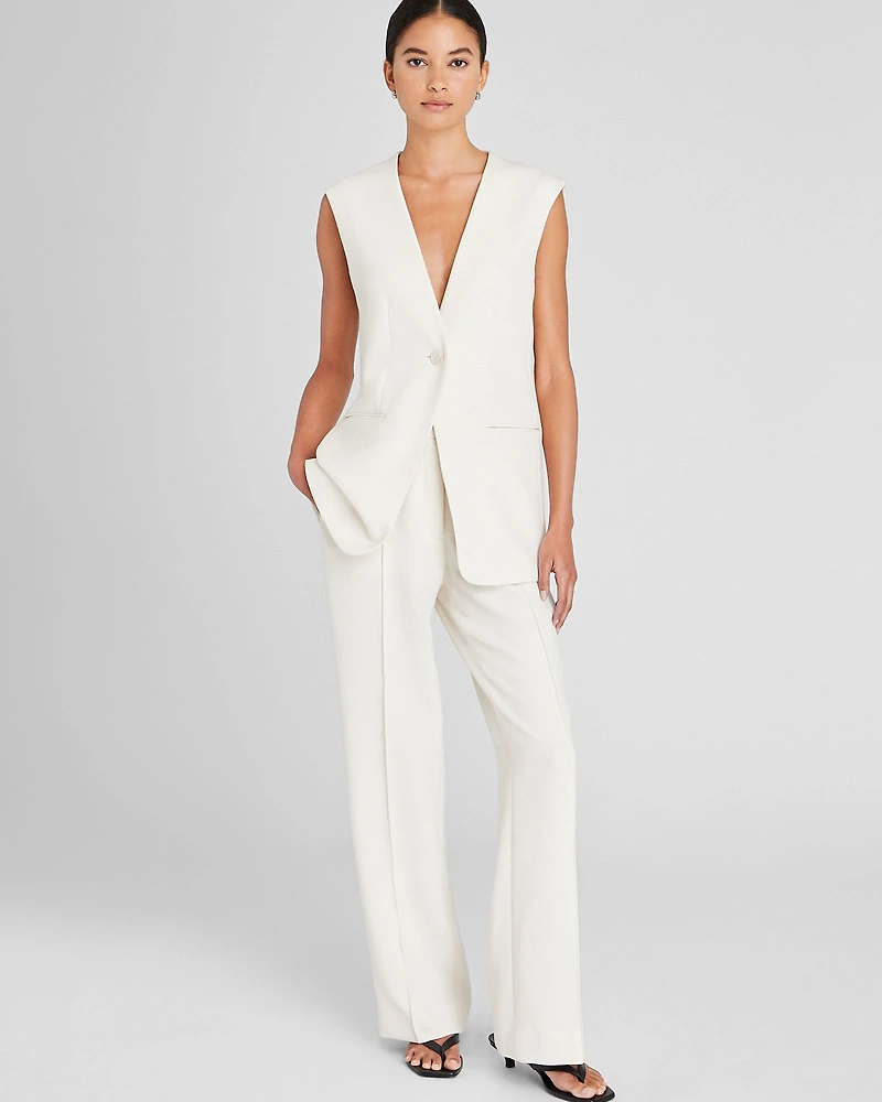 Relaxed Long Vest