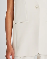 Relaxed Long Vest