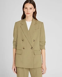Lightweight Double-Breasted Blazer