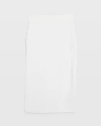 Ribbed Pencil Skirt