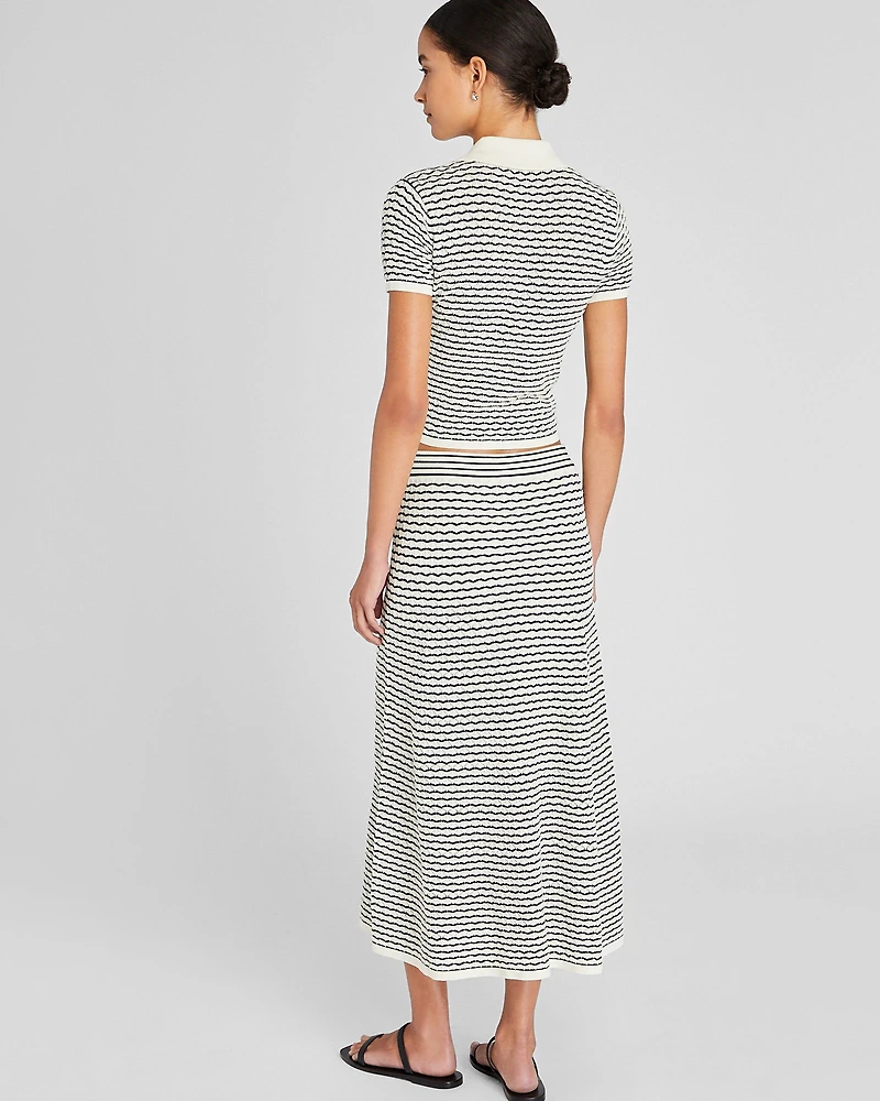 Diamond Pointelle Skirt
