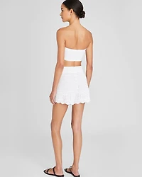 Open Stitch Short