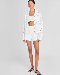 Open Stitch Short