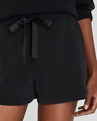 Satin Stripe Knit Short
