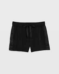Satin Stripe Knit Short