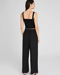 Pleat Detail Elasticated Pant