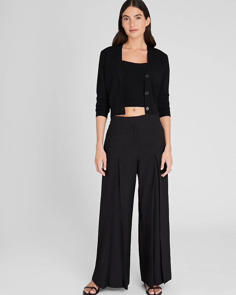 Pleat Detail Elasticated Pant
