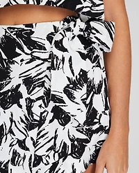 Sarong Style Mini Skort