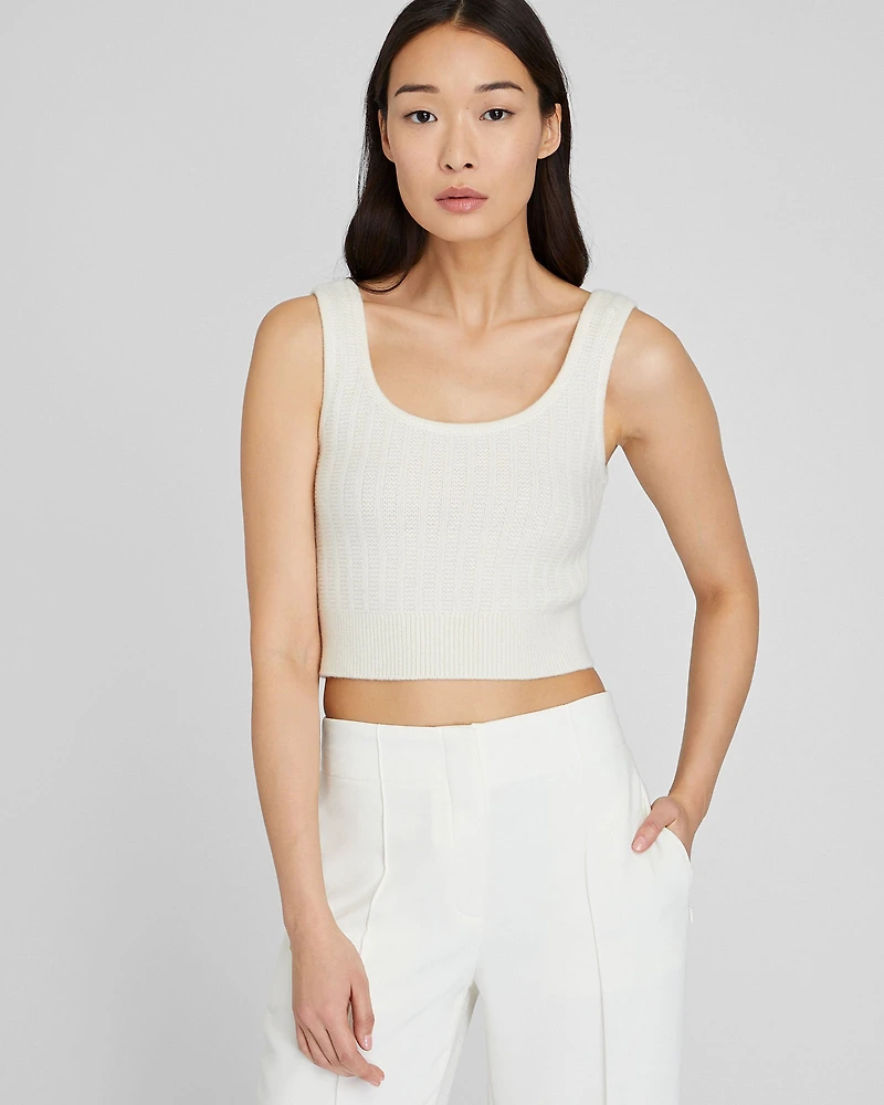 Textured Cashmere Shell