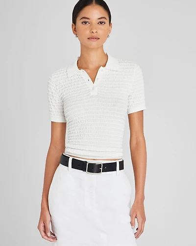 Pucker Stitch Polo