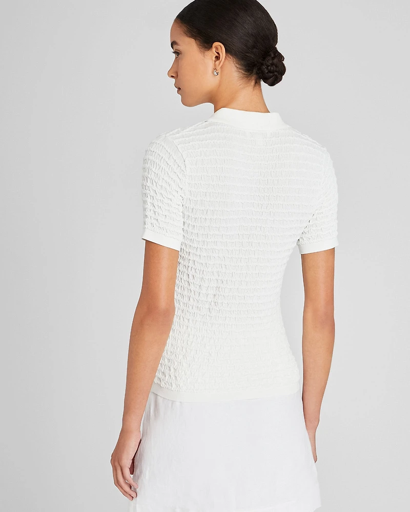 Pucker Stitch Polo