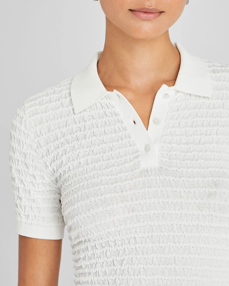 Pucker Stitch Polo