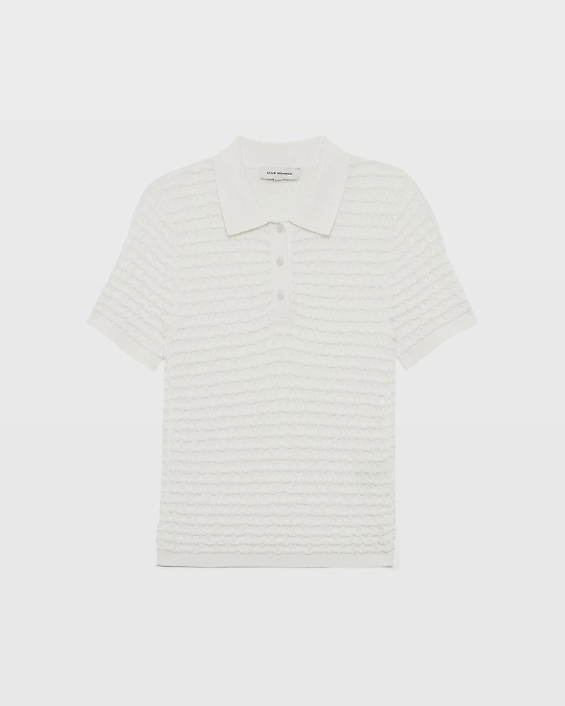 Pucker Stitch Polo