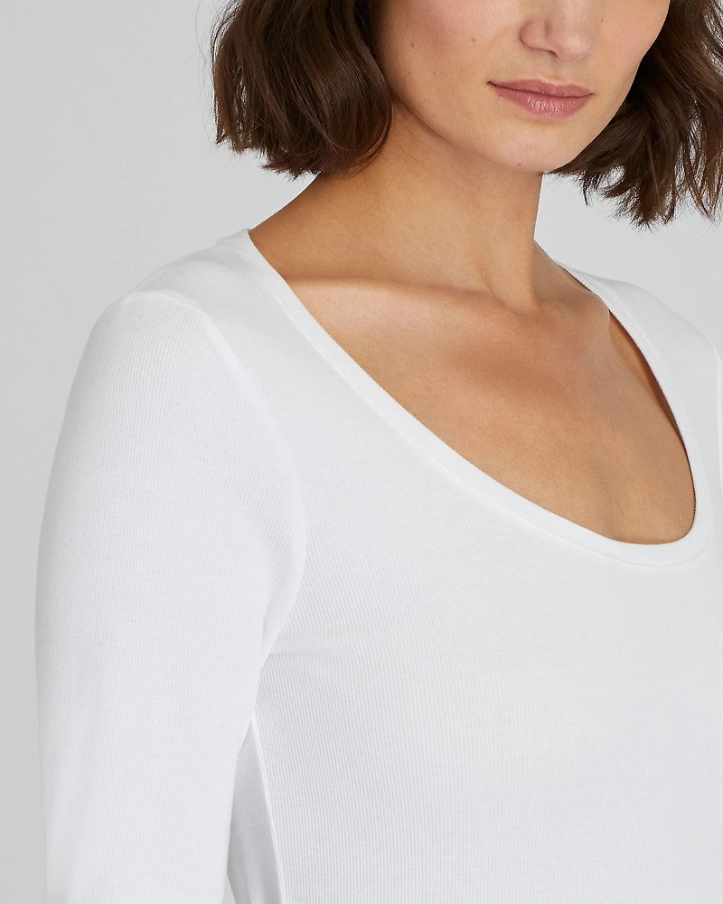 Carolena Scoop Neck Top